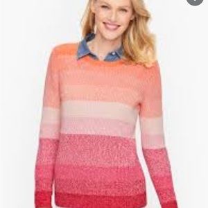 Talbots ombré sweater